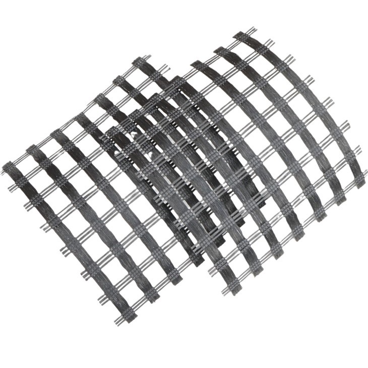 Géogrille en fibre de verre pour le renforcement de l'asphalte